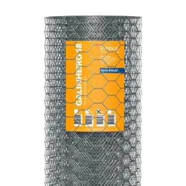 Imagem de Tela para Galinheiro fio 18 (1,24mm) malha (5cm) - Rolo 50m - Insul