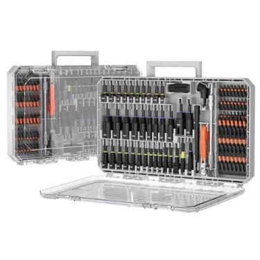 Imagem de Revvstark Conjunto de chaves de porca de impacto magnético, 86 peças, métrico e SAE com adaptadores de soquete, chave de porca de asa, soquetes universais, suporte de broca, extensão de liberação