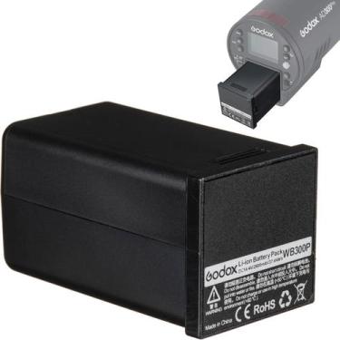 Imagem de Bateria Godox AD300Pro WB300P 14,4V/2600mAh/37,44Wh Li-ion