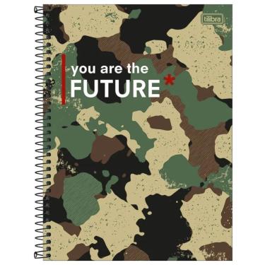 Imagem de Caderno Espiral Capa Dura Universitário 1 Matéria Hide 80 Folhas Hide 11