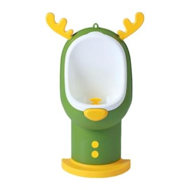 Imagem de Amagogo Treinamento para fazer xixi no vaso sanitário, mictório para treinamento de xixi em pé, mictório em pé, Verde