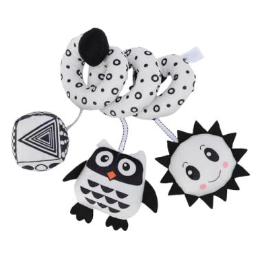 Imagem de Sanpyl Brinquedo de Pelúcia Pendurado para Carrinho de bebê, Acessório de Berço Conveniente, Design de Animal Fofo, Promove Habilidades Motoras Finas, Ideal para Dormir