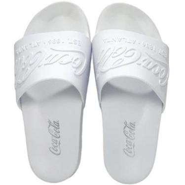 Imagem de Chinelo Gaspea Borracha Masculino Dia Dia Slide Coke Bold Coca Cola Cc3919-Masculino