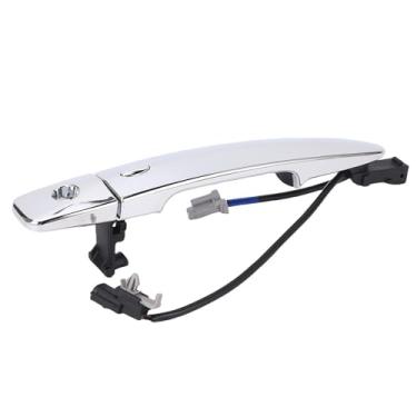 Imagem de aqxreight Maçaneta da Porta Dianteira do Carro de Plástico ABS Substituição Moderna para Maxima Murano Sentra Direita Sem Furo 826469N00A, 806461AA0A FE + SV 2013-2014 Sma Maçaneta da Porta