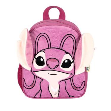 Imagem de Lancheira Térmica Pelúcia Costas Luxo Lilo Stitch LA50063 - Luxcel, RO