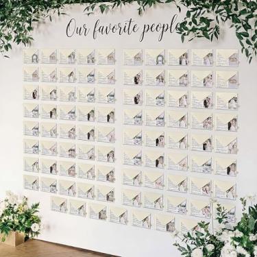 Imagem de FineCheer Pacote com 48 envelopes A6 com cartões e clipe dourado cartolina de 10 x 15 cm e clipe dourado para cartões comemorativos, casamento, aniversário, convites, chás de bebê (branco)