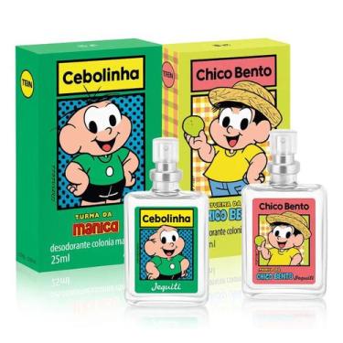 Imagem de Colônia Jequiti Turma da Mônica Cebolinha e Chico Bento 25ml
