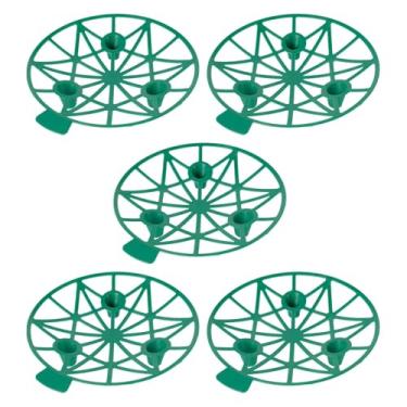 Imagem de Ioensy Conjunto de 5 Suportes para Melão, Treliças para Plantas, Cesto de Colheita para Melão Cantaloupe e Melancia