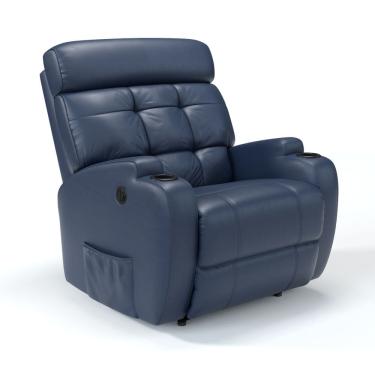 Imagem de Poltrona Do Papai Reclinável Elétrica Com Massagem Em Corino Importado