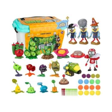 Imagem de Bonecos De Ação PLANTS VS ZOMBIES 2 Para Meninos, Conjunto Completo Em