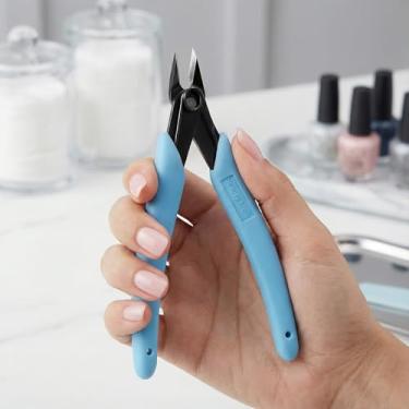 Imagem de Pinças multifuncionais para arte de unhas, ferramenta profissional de remoção de strass para decoração de unhas, removedor de esmalte de diamante, tesoura de precisão para manicure e pedicure