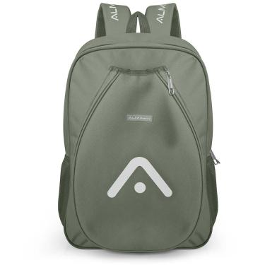 Imagem de Mochila Raqueteira Beach Tennis Verde Militar Alma Genius-Unissex