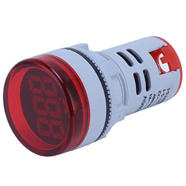 Imagem de Fafeicy Indicador Digital de Tensão, Plástico, Monitor de Medidor de Tensão AC 60V a 500V, 20Hz a 75Hz, para Máquinas Elétricas e Telecomunicações (Vermelho)
