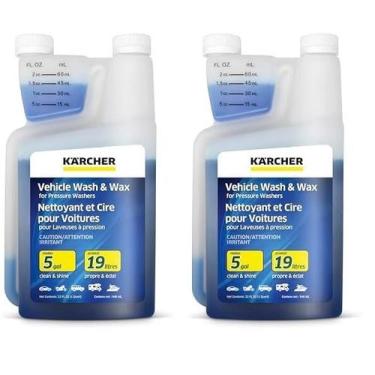 Imagem de Lavadora de alta pressão, detergente e cera para veículos Kärcher 1L (