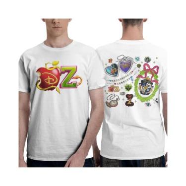 Imagem de Camiseta Feminina Solta De Algodão Disney Descendants Zombies Worlds C