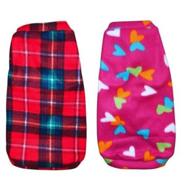 Imagem de Kit 2 Roupas Para Cachorro - Suéter De Inverno Pp - Nicapet