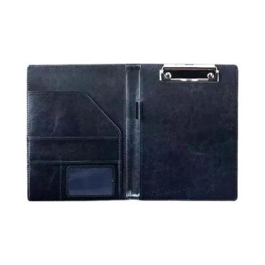 Imagem de Pasta De Conferência Multifuncional Em Couro PU A5, Organizador De Arq