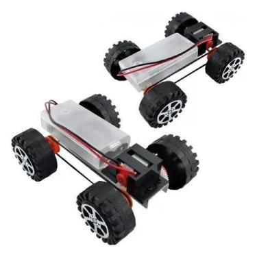 Imagem de Carrinho Robo Chassi Metalico Para Robótica - F17924 - OEM