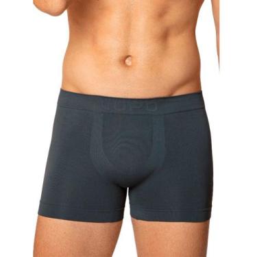 Imagem de Cueca Lupo Boxer Bambu Sem Costura 18471-002, Grafite, P