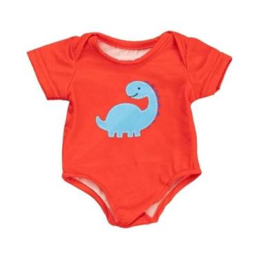 Imagem de Roupa De Banho Para Boneca Americana De 18 Polegadas Com Design De Din