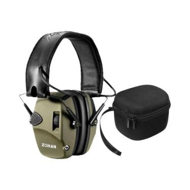 Imagem de Protetores Auriculares Eletrônicos Finos Com Redução De Ruído NNR22dB,