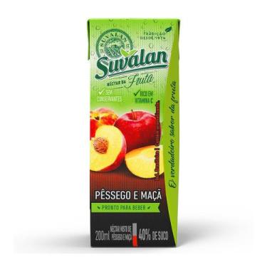Imagem de Néctar de Pêssego e Maçã Suvalan 200ml