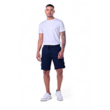 Imagem de Bermuda Masculina Moletom Bolso Cargo-Masculino