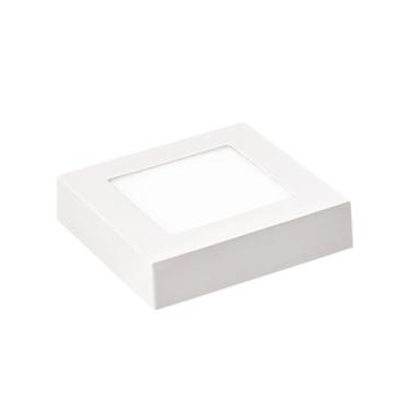 Imagem de Plafon Led Sobrepor 6W Quadrado 3.000K Branco Blumenau - Blumenau Lust