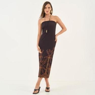 Imagem de Vestido Midi Colcci Sem Alças Feminino-Feminino
