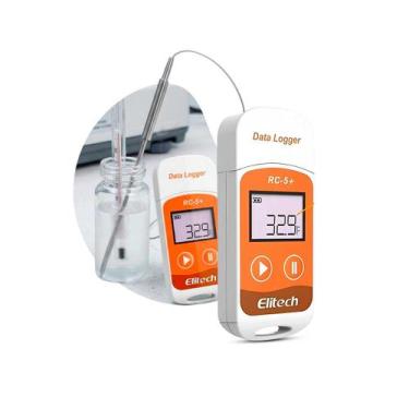 Imagem de Data Logger Temperatura Relatório Digital Elitech