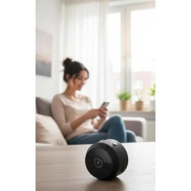 Imagem de Câmera Espiã Wi-Fi Full HD 1080p Visão Noturna - Congratulations Store