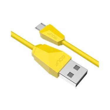 Imagem de Cabo De Carregamento Micro USB Vermelho 1m Para Samsung S7 Edge Note 5