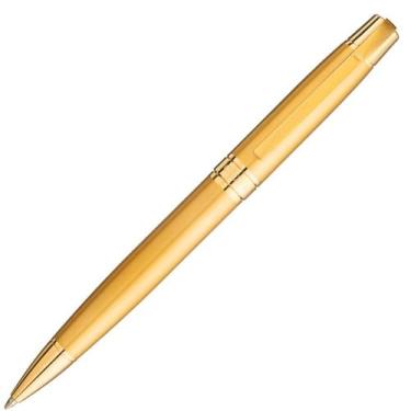 Imagem de Caneta Luxo Crown Metal Master Gold Esferográfica Carga tipo Parker DI