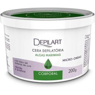 Imagem de Cera Depilatória De Microondas Depilart Algas 200g