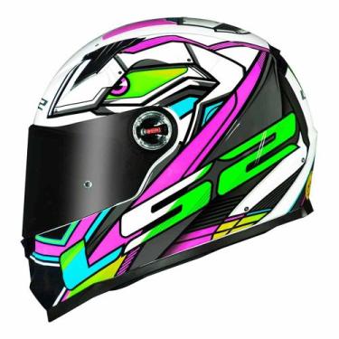 Imagem de Capacete LS2 FF358 Xdron Para Motociclistas, PINK, 62
