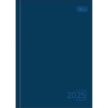 Imagem de Agenda Costurada Diária 14,5 x 20,5 cm Spice Cores 2025 Tilibra 4947, 