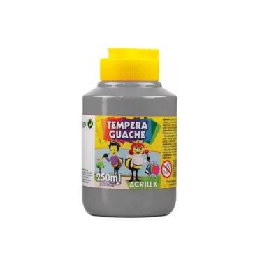 Imagem de Tinta Guache Acrilex 250ml Lavável Escolar Infantil Não Tóxica Para Ar