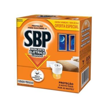 Imagem de Sbp Repelente Elétrico Líquido 45 Noites Aparelho + Refil