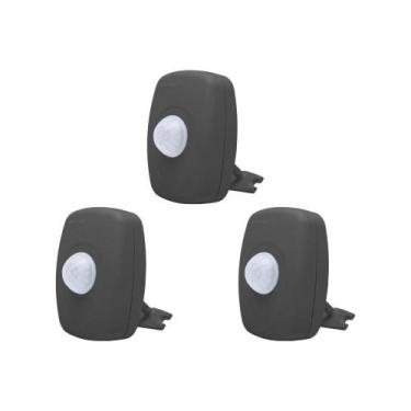 Imagem de Kit C/3 - Sensor Qualitronix Parede Sobrepor Com Foto Art...