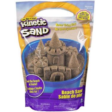 Imagem de Massa Areia De Praia Marrom Natural 1.36kg De Massa Areia Para Modelar