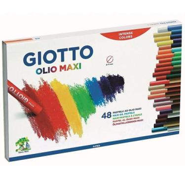 Imagem de Giz Pastel Oleoso Giotto Olio Maxi 48 Cores 293200