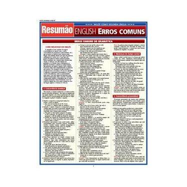 Imagem de English - Erros comuns - Resumão