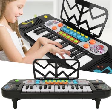 Imagem de Simulação Órgão Eletrônico, Simulação Infantil Teclado Piano Brinquedo Eletrônico Instrumento Musical Brinquedo para Crianças