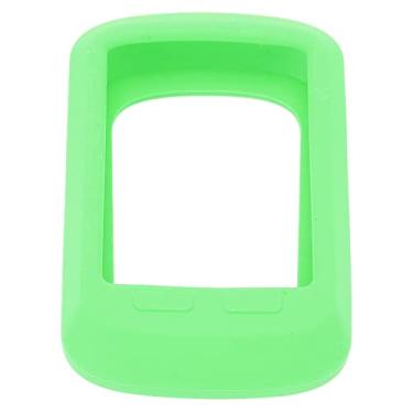 Imagem de Capas de proteção para computador de bicicleta, capas de silicone anti-queda macias para computador de bicicleta, anti-arranhões portáteis para Bryton420 para bicicleta(verde)