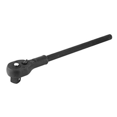 Imagem de Chave de soquete de catraca, chave de soquete de cabeça quadrada reversível para serviço pesado, ferramenta de reparo automotivo de comprimento médio (2,54 cm) Aramox 2,54 cm catraca 2,54 cm catraca 1 catraca