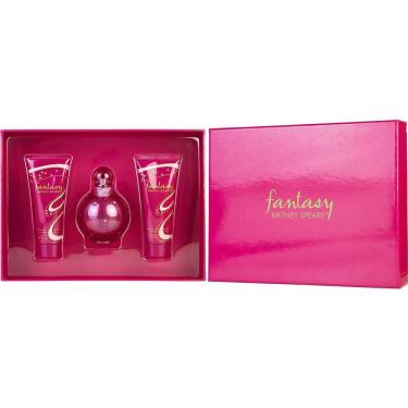 Imagem de Cx De Presente Feminino Fantasy Britney Spears Britney Spears Eau De Parfum Spray 100 Ml + Body Souffle 100 Ml + Gel De Banho 100 Ml