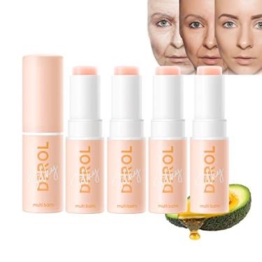 Imagem de Bálsamo hidratante para rugas Bounceback – 2023 novo glolabs Cleo Wrinkle Multi Balm, colágeno Bounce Wrinkle Bounce Bálsamo hidratante para amassar rugas e saltar (4 peças)