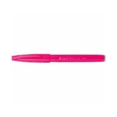 Imagem de Pentel Caneta Brush Touch Sign (Fina) [Rosa] x 5 peças (Importado do Japão)