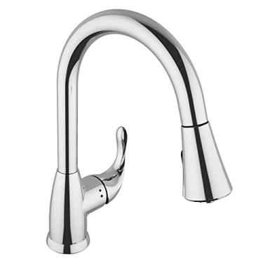 Imagem de Torneira monocomando misturador de cozinha 2 jatos com bica móvel e retrátil cromado, Arell, ARE-MC02-CR