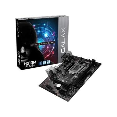 Imagem de Placa Mãe Galax H310m Plus+ Intel Lga 1151 Ddr4 - Micro Atx